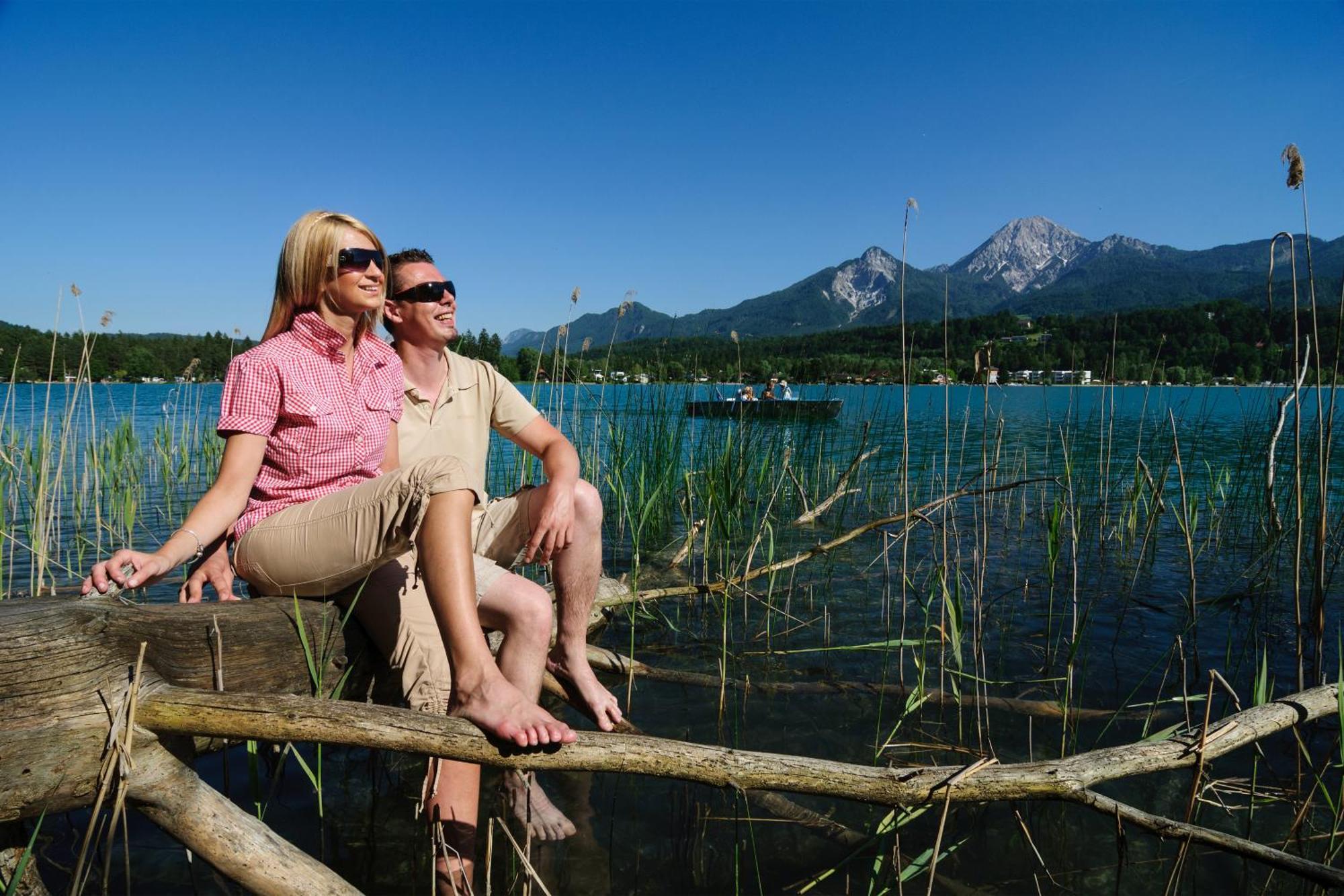 Blaues Haus Ferienwohnung Bodensdorf Ossiacher See Gerlitzen Alpe Eksteriør billede