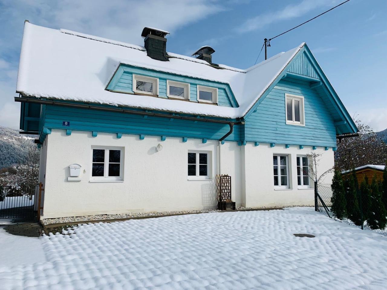 Blaues Haus Ferienwohnung Bodensdorf Ossiacher See Gerlitzen Alpe Eksteriør billede
